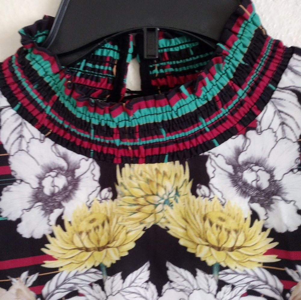 Jealous Tomato Multicolor Multi Pattern Floral To… - image 2